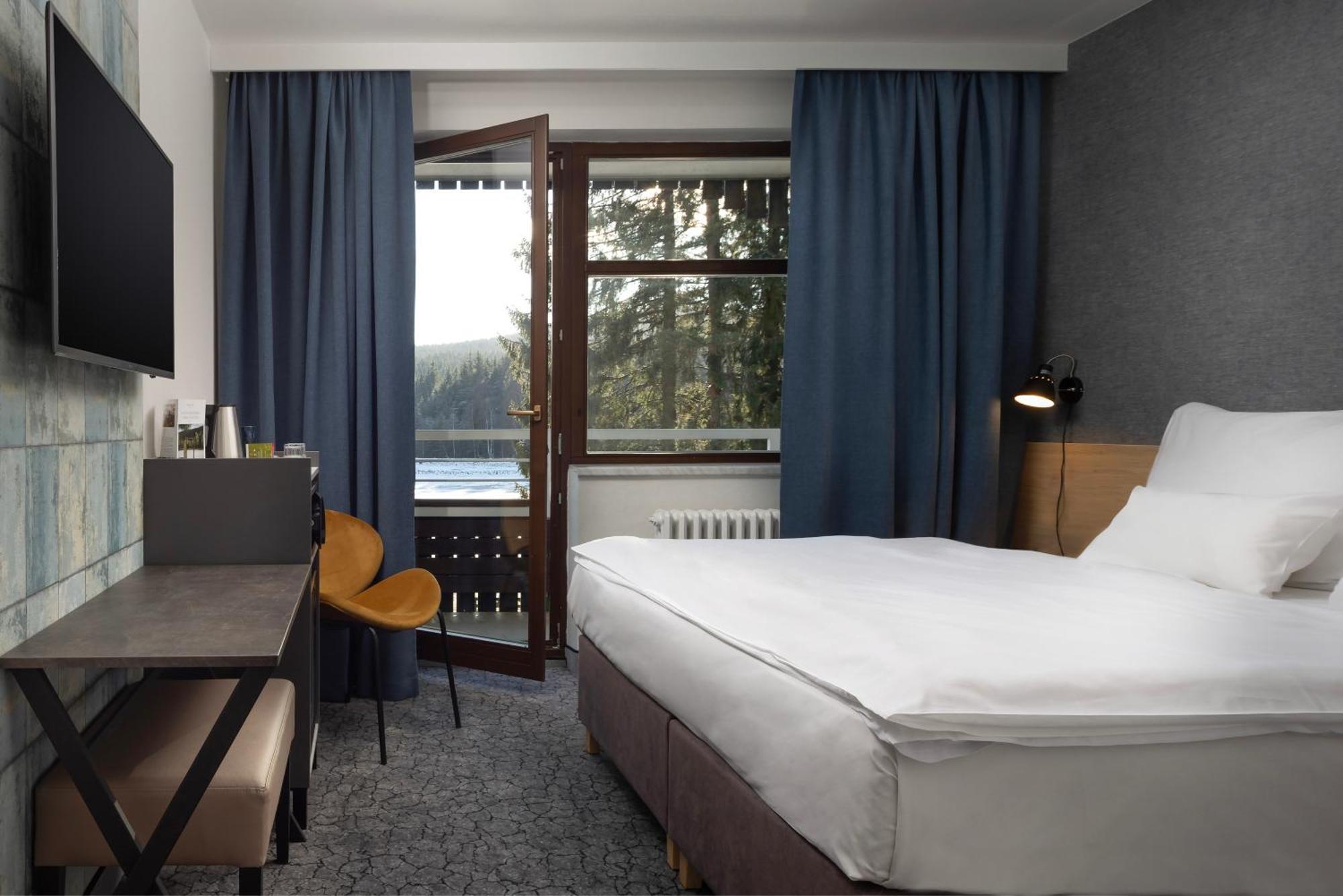Orea Resort Devet Skal Vysocina Sněžné Kültér fotó