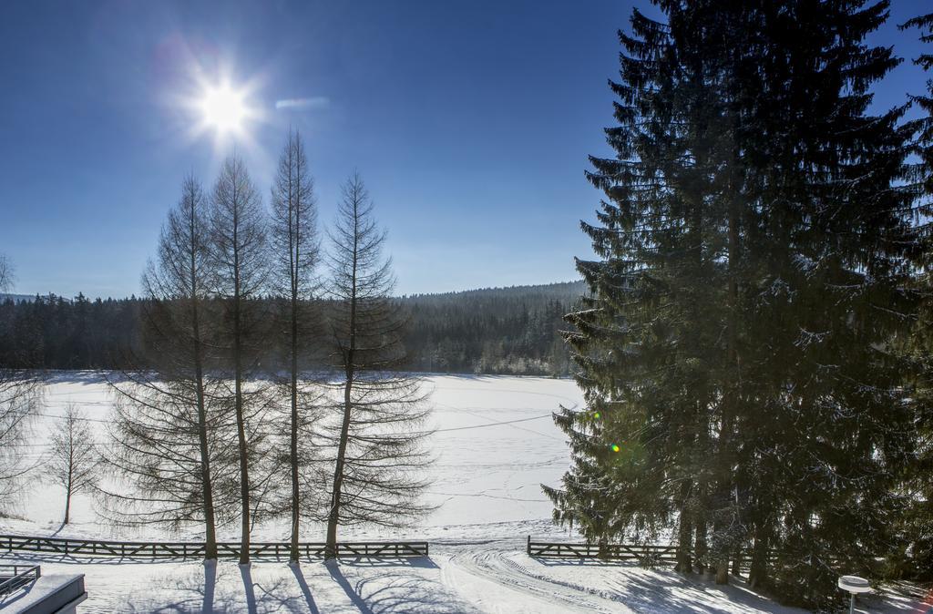 Orea Resort Devet Skal Vysocina Sněžné Kültér fotó