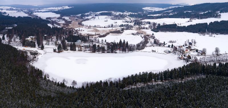 Orea Resort Devet Skal Vysocina Sněžné Kültér fotó